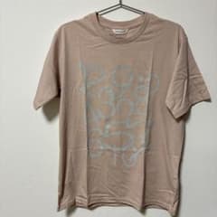 ESTROISLOSE ナンバープリント Tシャツ ピンクベージュのサムネイル