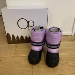 未使用⭐︎キッズ スノーブーツ 18cm 小さめ　防水　オーシャンパシフィックのサムネイル
