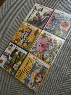 ニンテンドー3DS ゲーム6本セットのサムネイル