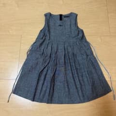 【美品】BeBe ノースリーブ ワンピース 110 子供服