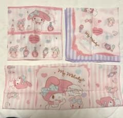 マイメロディ ランチクロス 3枚セット（約41×41cm）のサムネイル