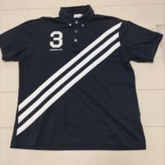 adidas ネイビー ポロシャツ Lのサムネイル