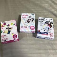 よしゅあ様専用 instax mini チェキ フィルム 3点セットのサムネイル