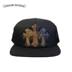 Chrome Hearts 3クロス 迷彩 レザーパッチ キャップ 新品未使用 - メルカリ