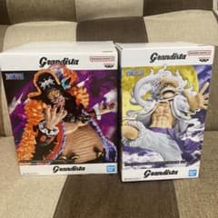 ワンピース Grandista フィギュア ルフィ、ティーチのサムネイル