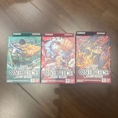 ONE PIECE カードゲーム スタートデッキ 3種セット ルフィ ゾロ サボ