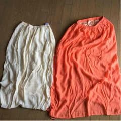 アングリッド マキシスカートオレンジsold outのサムネイル