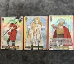 Weiss Schwarz Funeral Frieren SR 3-card set
