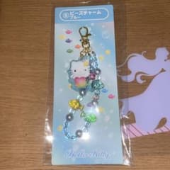 ハローキティ ビーズチャーム ブルーのサムネイル