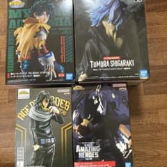 僕らのヒーローアカデミア　フィギュア4体のサムネイル