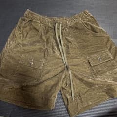 コーデュロイ ショートパンツ カーキのサムネイル