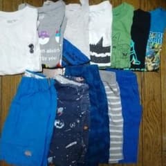 男の子　110　まとめ売り　夏服のサムネイル