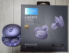 【美品】Anker Soundcore Liberty 3 Pro　パープルのサムネイル