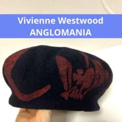 ヴィヴィアンウエストウッドベレー帽 ミルキーウェイ レア品 レアVivienne Westwood ANGLOMANIA ベレー帽 - メルカリ