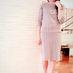 りこ様専用♡お値下げ♡トランスコンチネンツ♡ニットセットアップ♡ネイビーのサムネイル