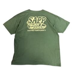 プリントTシャツ JERZEES製 半袖 カーキ 3L 古着 8#c - メルカリ