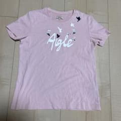 AIGLE Tシャツ ピンク Lサイズのサムネイル
