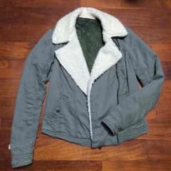 marin様 Hollister ムートン ジャケット カーキのサムネイル