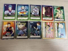 HUNTER×HUNTER カードダス ヒソカ まとめ売り10枚のサムネイル