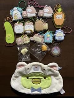 스미코구라시 키홀더 파우치 소품 정리 판매 세트 컬렉션