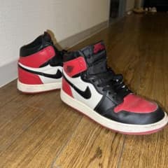 Nike Air Jordan 1 ハイカット スニーカー　レディースのサムネイル