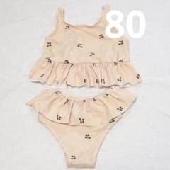ベビー水着　さくらんぼ　セパレートタイプ　80cmのサムネイル