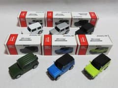 SUZUKIスズキjimnyジムニープルバックカー全6色6種フルコンプ箱付き