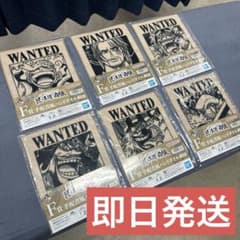 원피스 WANTED 타월 6장 세트