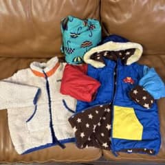ミキハウス　ホットビスケッツ　100サイズ　ジャンパーセットのサムネイル