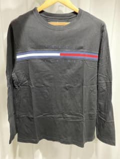 TOMMY HILFIGER 長袖 ロンT 黒 ブラックのサムネイル