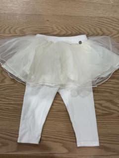 プティマイン　チュチュ付きホワイトパンツのサムネイル