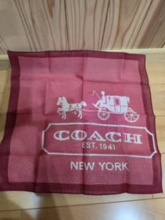 COACH ハンカチ ホースアンドキャリッジ レッドのサムネイル