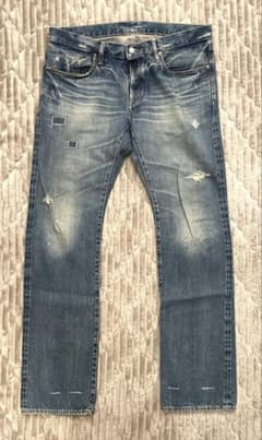 HYSTERIC GLAMOUR デニム ダメージ加工 ペイント W34 HYSTERIC GLAMOUR ダメージ加工 サイズW34 - メルカリ