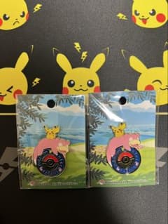 ポケモンセンターカガワ限定 ロゴピンズ ピカチュウ ヤドン ポケセン