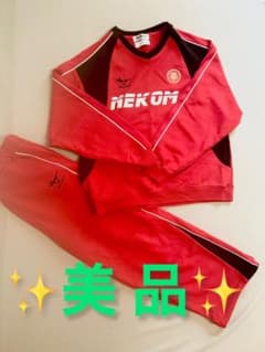 更に値下げ‼️ハイキューNEKOMA 赤 ジャージ セットアップ　男性Lサイズのサムネイル