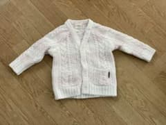 ジェラート・ピケ　ふわもこカーディガン　サイズ80-90のサムネイル