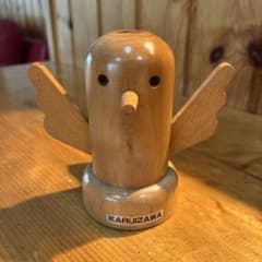 KARUIZAWA 木製 鳥 爪楊枝入れ - メルカリ