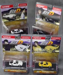 限定おまけ付】京商 1/64 新劇場版 頭文字D 4台コンプ AE86 - メルカリ