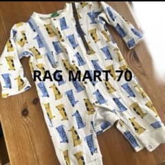 RAG MART 長袖カバーオール　70cmのサムネイル