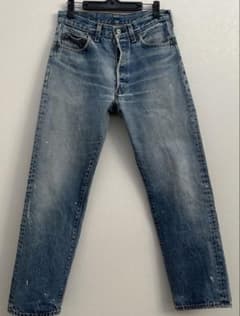 80s Levi's501 リーバイス501 黒カン 赤耳 過渡期のサムネイル