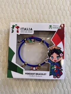 イタリアちゃん チャームブレスレット 大阪・関西万博 イタリア館 関西万博イタリア館 イタリアちゃん チャームブレスレット - メルカリ