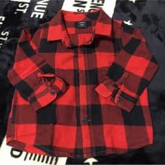 baby Gap 赤チェックシャツのサムネイル