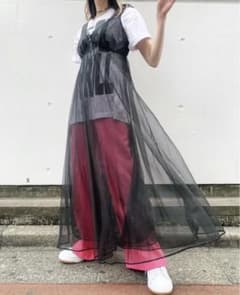 birthdeath 70s black sheer maxi dressのサムネイル