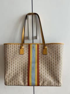 TORY BURCH トートバッグ チェーン柄 マルチカラー - メルカリ