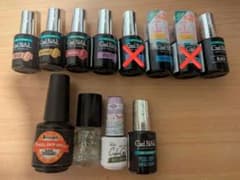 100均他 ジェルネイル カラーセット まとめ売りのサムネイル