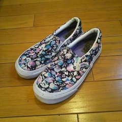 《やりやり様お取り置き14日まで》VANS22センチスリッポンのサムネイル