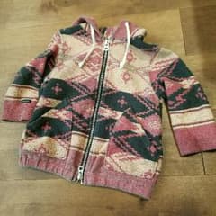 size90 オルテガパーカー　デニムダンガリー　パーカー　スウェット　トップスのサムネイル
