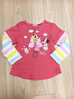 ミキハウス ホットビスケッツ ロンT 100cm  Tシャツにもなりますのサムネイル