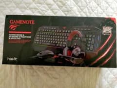 未使用美品※限定値下げ中　ゲーミングキーボードヘッドセットマウスマウスパッドのサムネイル