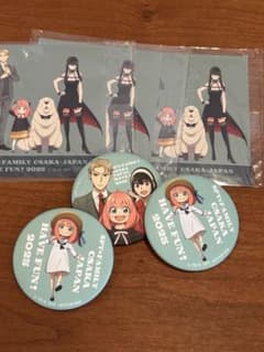 2025 大阪万博限定　SPY×FAMILY 缶バッジセットのサムネイル